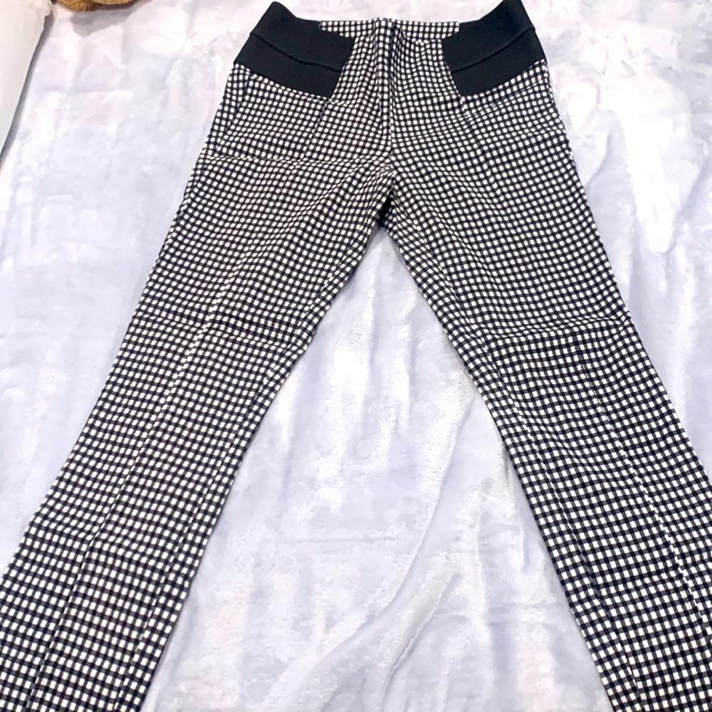 Xoxo plaid black and white pants